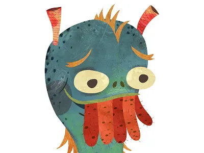 Monster 58 agoodmonster illustration monster