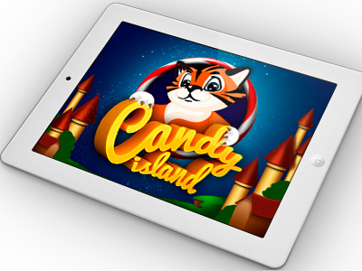 Game Concept Preloader UI animal castle game game ui pet preloader tiger