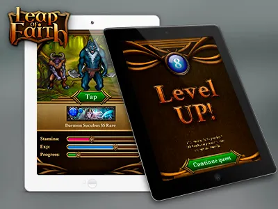 LOF Game UI game game ui ipad level popup preview up