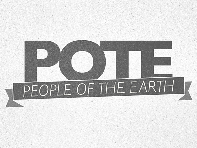 People of the Earth Simple Logo awaken design company brand branding logo logo design logotype minimal simple texture typography