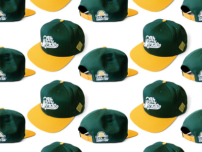 123klan Ohmerde Green Snapbacks 123klan bandit1sm montreal snapback streetwear