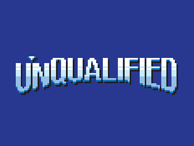 Oh, hello again, Dribbble! 8 bit logo podcast video games