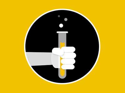 Closet Science Solution icon illustration