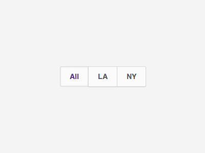 Location Toggle gray purple toggle ui white