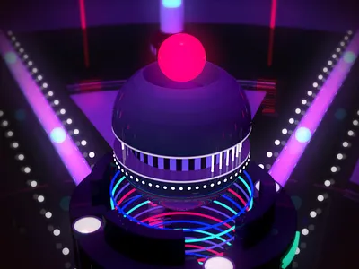 The Eyedia ball bulb digital eye eyeball idea inspired layers light neon reveal