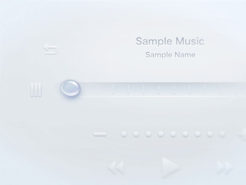 Affordance of Drop (Animation) add added afford affordance animation drop movie music player ui ux water