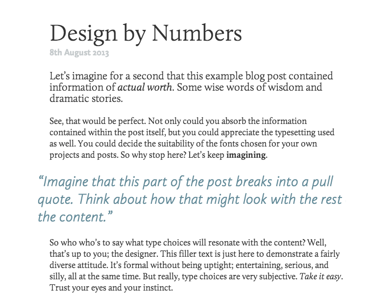 Typesetting abril calluna freight museo paratype proxima nova typography