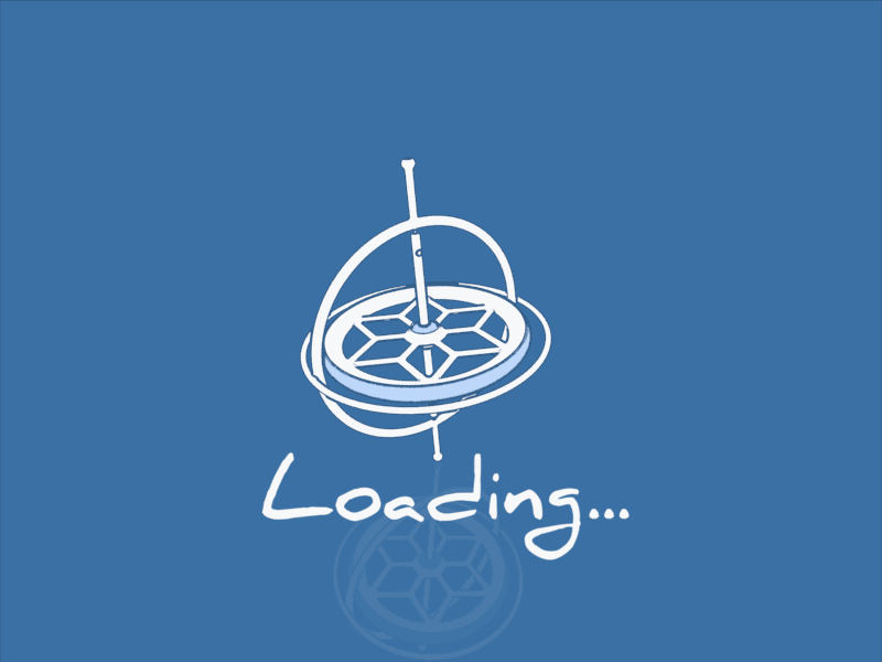 Gyro Loading animation gif gyro gyroscope loading motion graphics