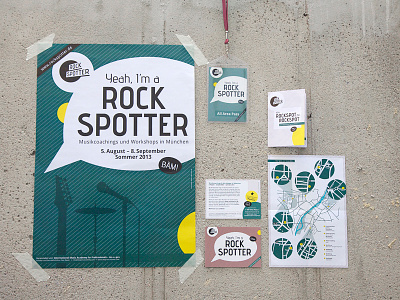 Rockspotter cards city map poster