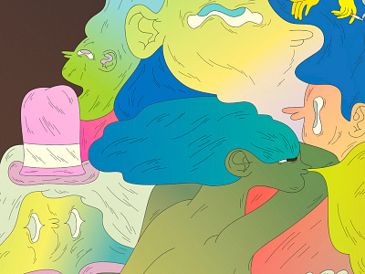 something weird WIP character drawn illustration stuff vector