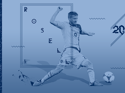Sporting KC. Oriol Rosell. #20. v1b football graphic design poster soccer