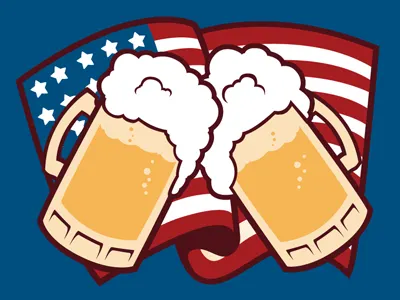 Life, Liberty, and the Pursuit of Happy Hour america beer freedom july4 liberty
