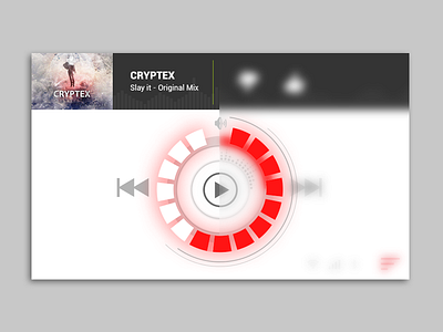 Upulse Volume Up mobile ui music player volume