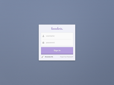 Sign In Widget (Free PSD) download flat free in psd purple sign web website widget