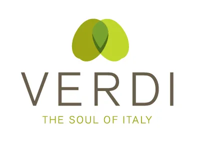 Verdi Olive Logo gray green logo olives v verdi