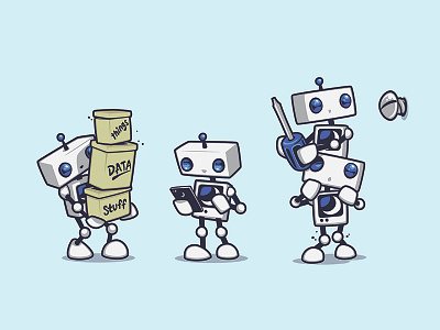 Dreamhost Robots data dreamhost illustration robots