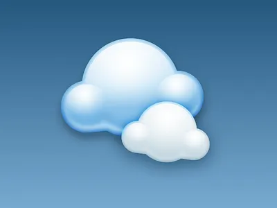 Thoughts aqua clouds icon icons thoughts