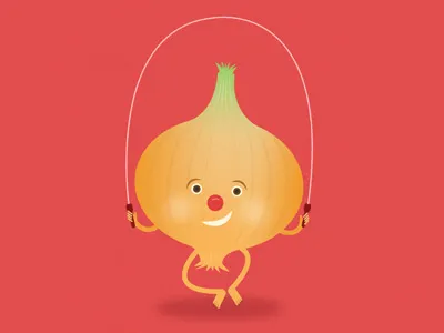 Funny Onion card design funny onion greeting cards illustration
