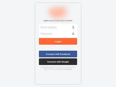 Login Form app ios