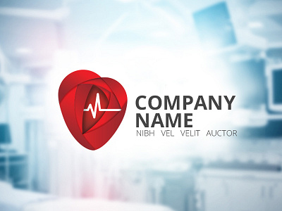 Logo Proposal Electric Heart electric healt heart hospital logos