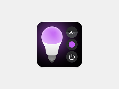 Smart device/lights widget design device lights mobile smart smarthome ui widget