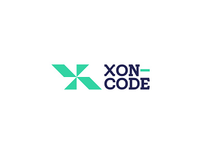 XON-CODE Logo Concept abstract code logo coder coding coding decoding coding logo connected develop developers development graphic design logo programmer programming slash software symbol tech technology web3