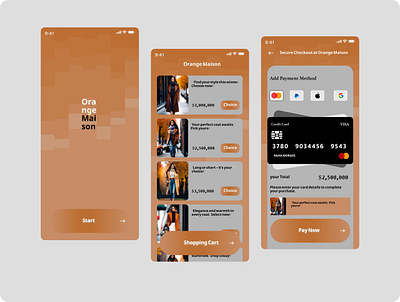 Orange Maison ui