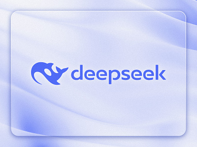 deepseek - Design Concept animaldesign applogo blue deepseek deepseekai deepseeklogo designconcept gpt icon logo negative space oceans orca redesign sofa symbol typography unusedlogo water whale