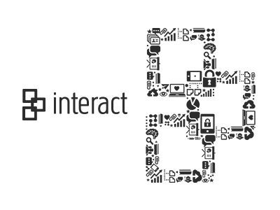 Interact Brand Realignment - Colourwaves brand colourwaves identity logo