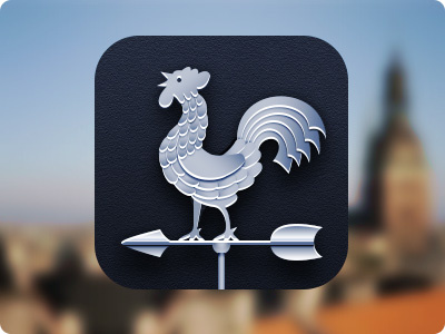 Rooftops Icon amazing awesome icon ios iphone photoshop rooftops vane