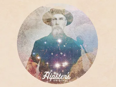 Hipster's Original hipster nostalgic original texture typography vintage
