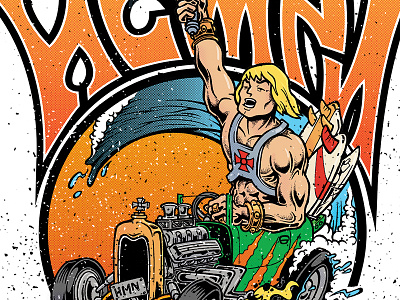 Heman / Be Street x MEKA bestreet heman hotrod masterofuniverse meka surf