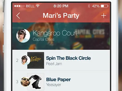 Team Play - ios7 app ios ios7 iphone list music