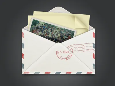 Email to my old friends icon