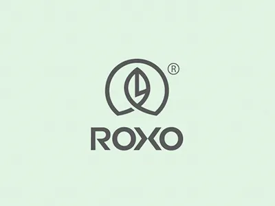 ROXO brand identity branding bratus circle jimmi tuan leaf logo logotype mark roxo symbol vietnam