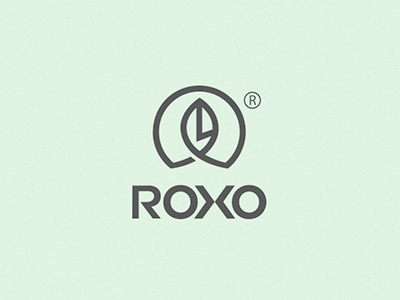 ROXO brand identity branding bratus circle jimmi tuan leaf logo logotype mark roxo symbol vietnam