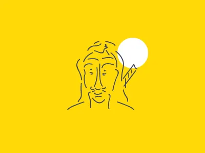 Quick colour experimental iconography vector