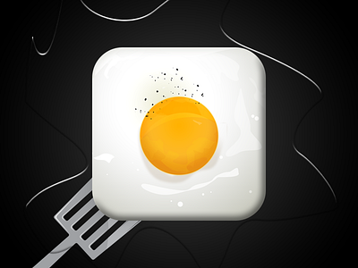 Egg Icon app egg food game icon