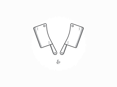 Cleaver Meets Thoughts butcher cleaver