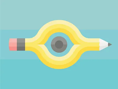 Eye Pencil doodle eye pencil