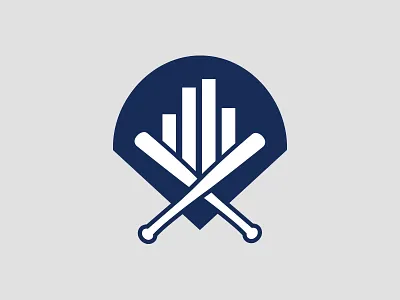 Baseball Logo WIP baseball blue logo rank sports stats wip