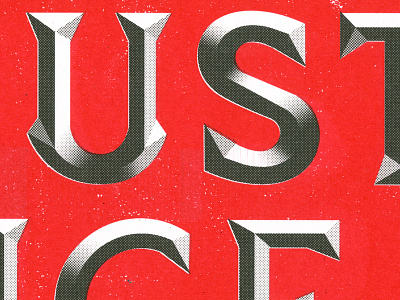 Just Ice type typography