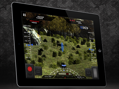 Precision Hunter app game ios ipad shooter tactical ui
