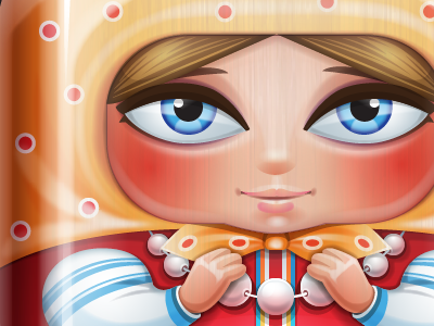 Matryoshka doll doll icon ios matryoshka