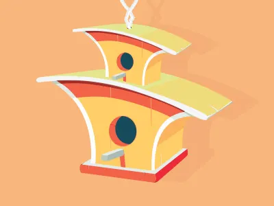 Duplex icons illustration