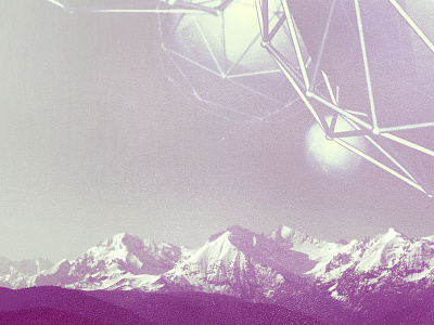 September WIP 3d atom array c4d low poly wallpaper work in progress