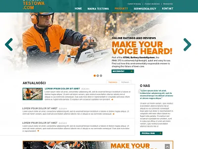 some old work ... #2 css html layout old photoshop web webdesign work