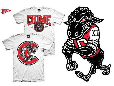 Mascot design college crime mascot university
