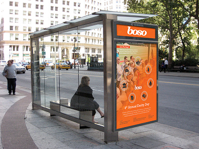 BOSO advertising branding identity print