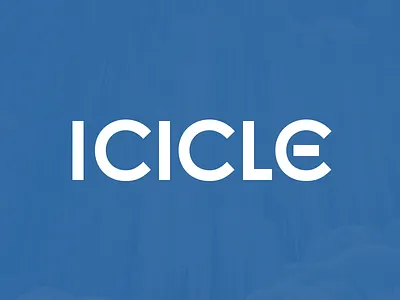 Icicle brand ice icicle logo logotype music
